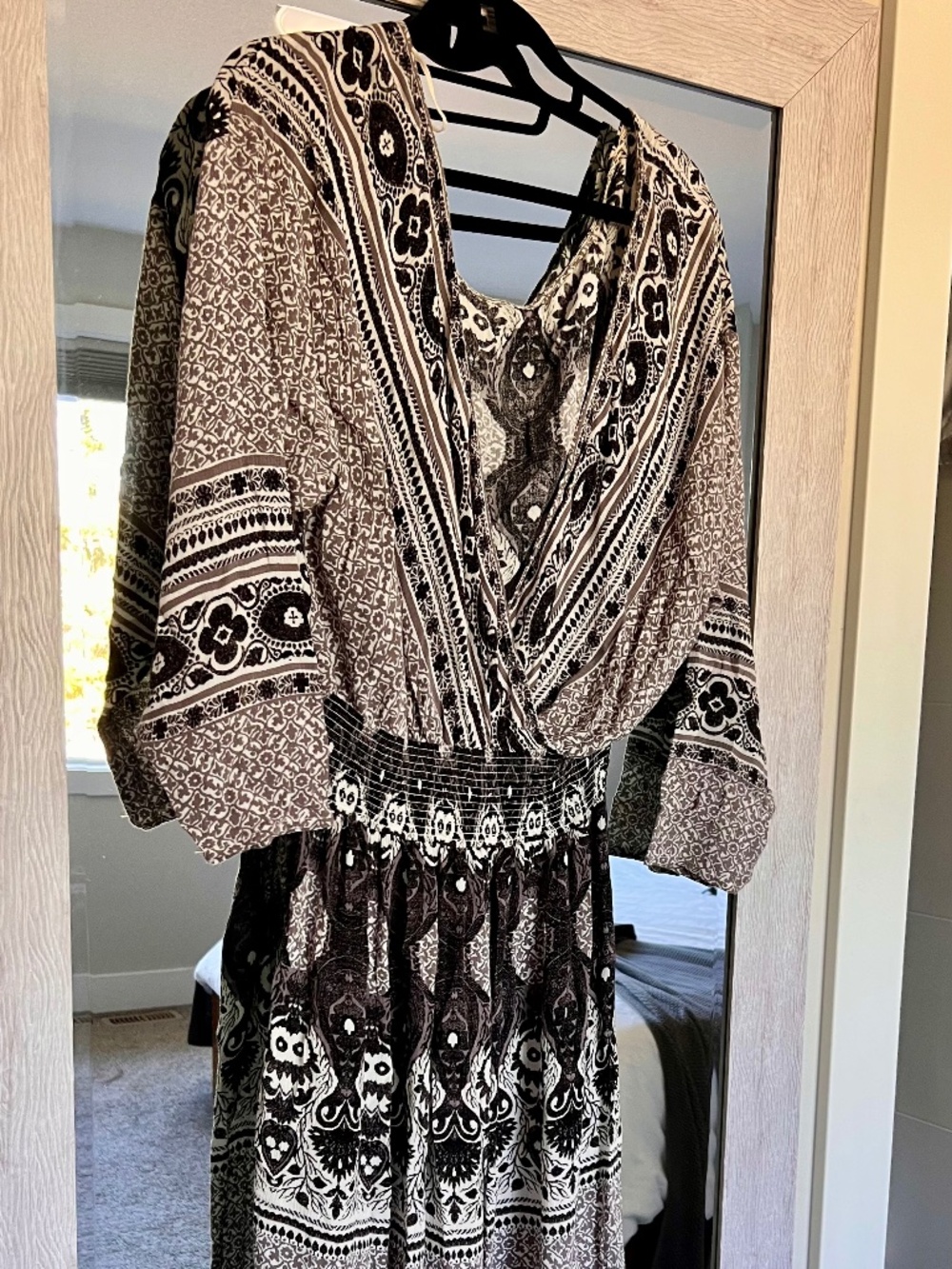 Free People V-neck She’s a Lady bohemian dress, Medium